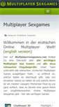 Mobile Screenshot of multiplayersexgames.com